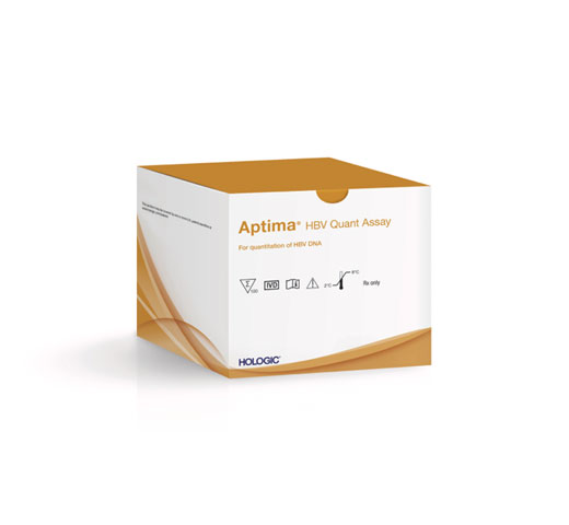 Test Aptima™ HBV Quant d’Hologic sur fond blanc
