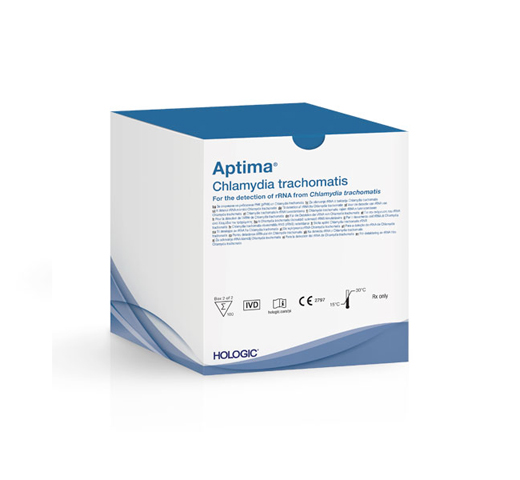 Test Aptima® Chlamydia trachomatis sur fond blanc