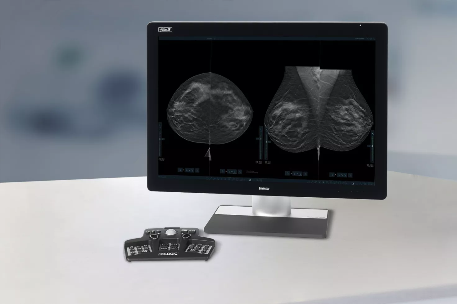 Technologie d’imagerie 3DQuorum™ sur une table dans un laboratoire