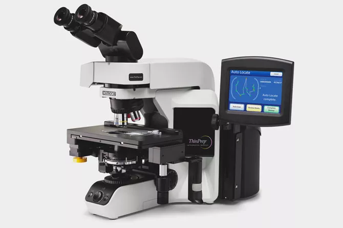 Dispositif médical sur fond blanc