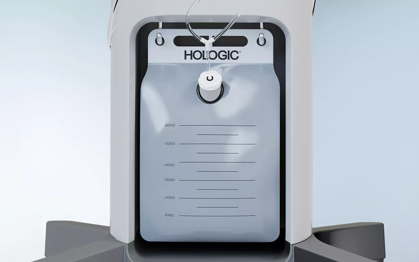 Poche à déchets à usage unique du système Fluent Pro.