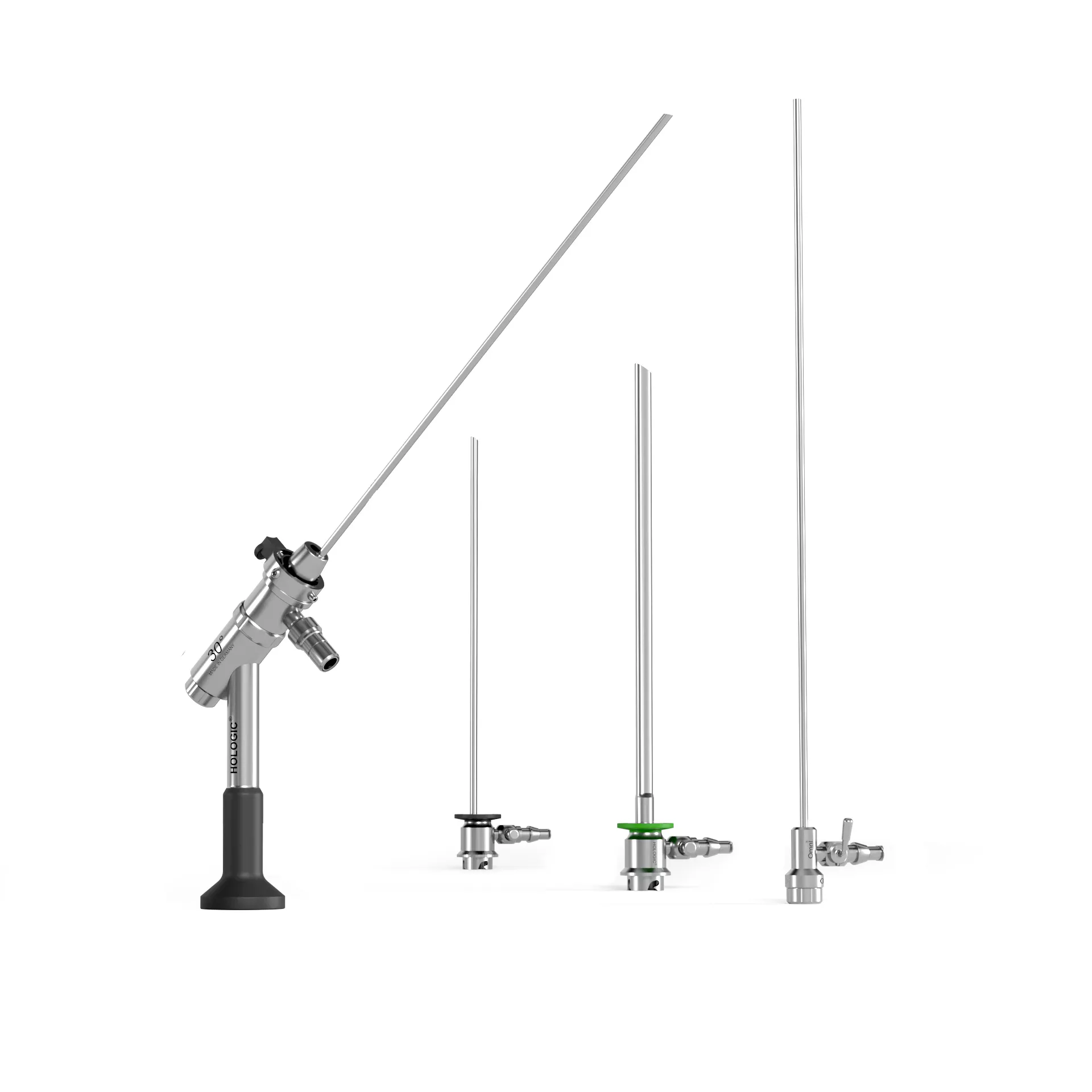 Dispositif d’ablation des tissus MyoSure Manual sur fond blanc