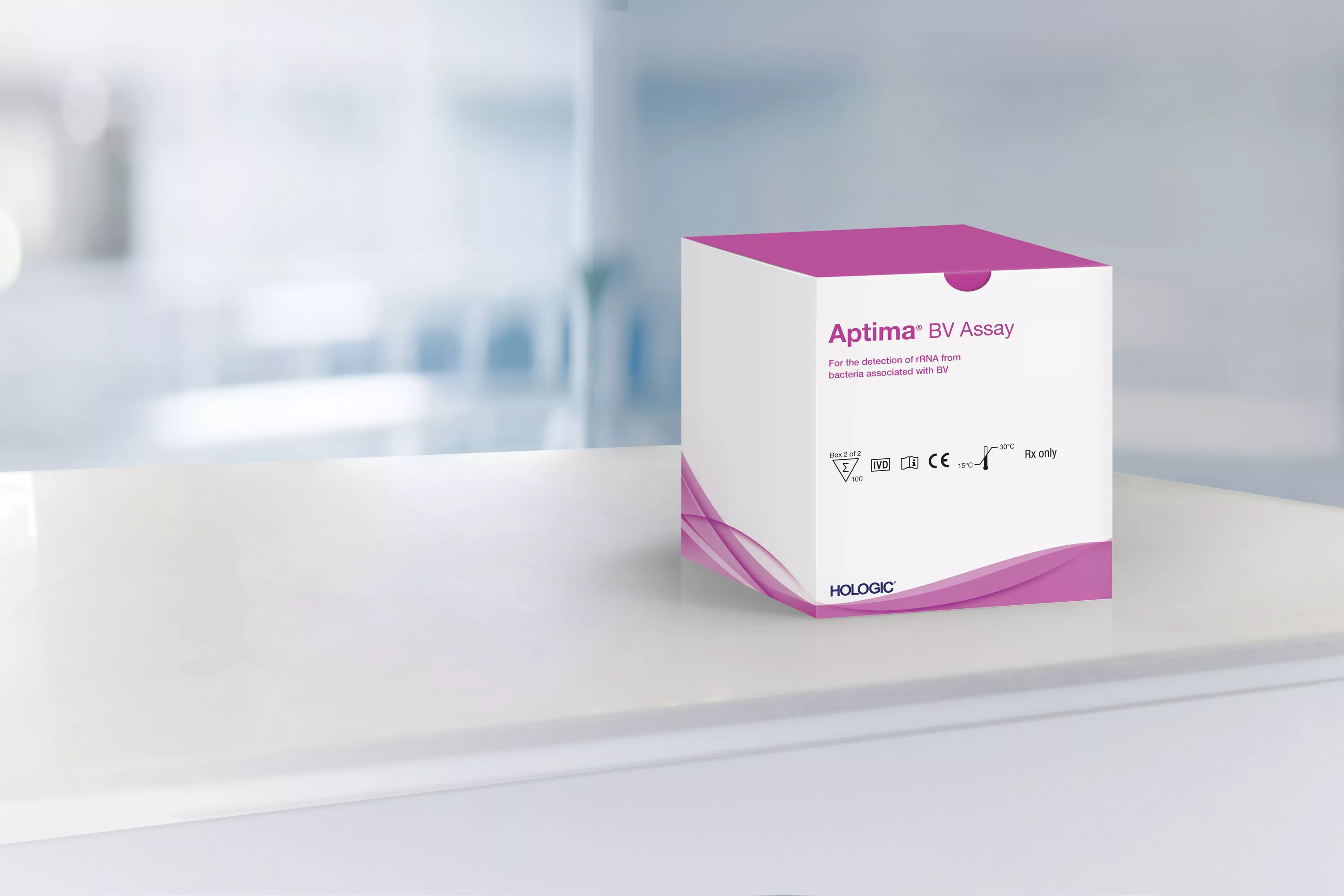 Boîte de tests dans un laboratoire