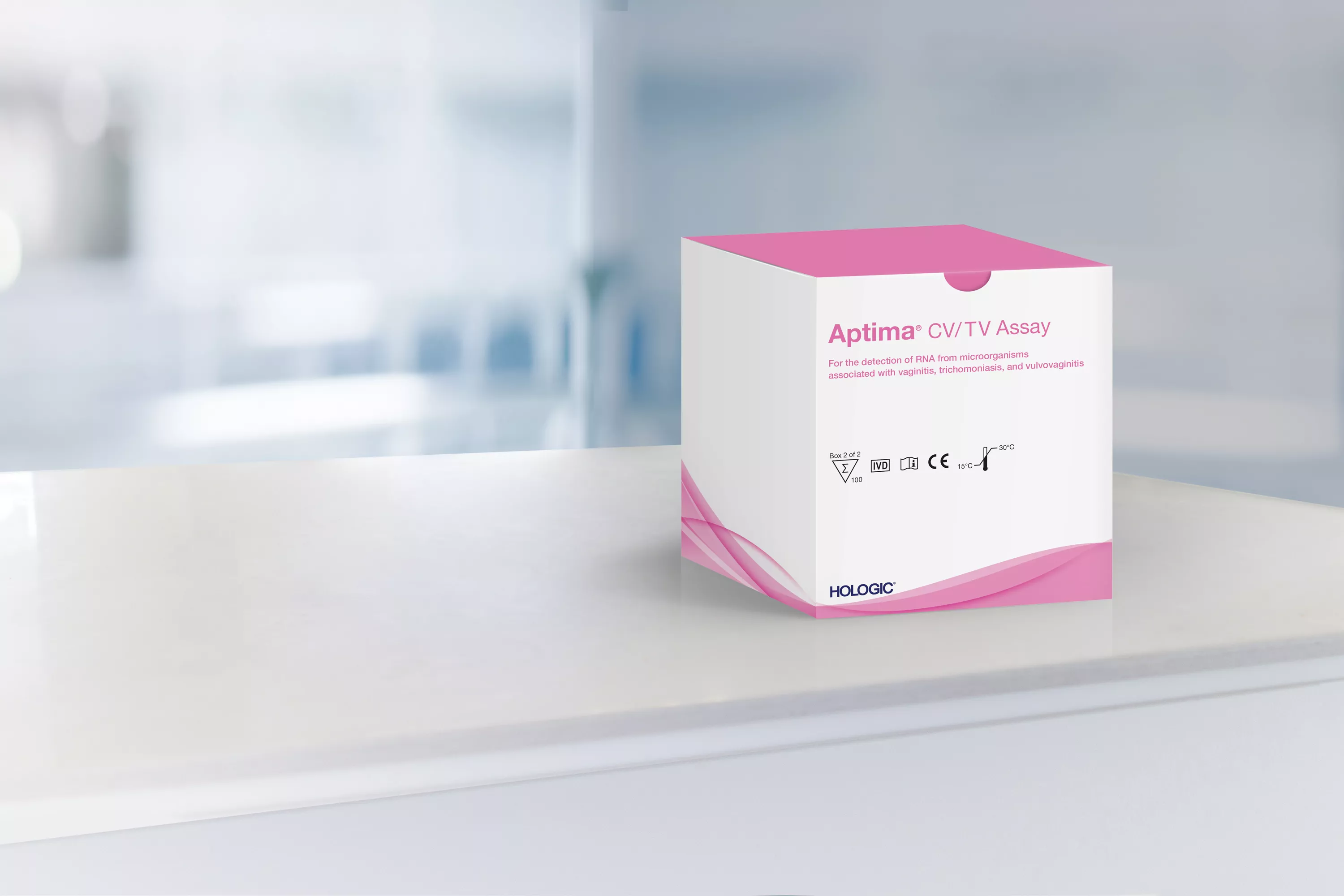 Boîte de tests dans un laboratoire