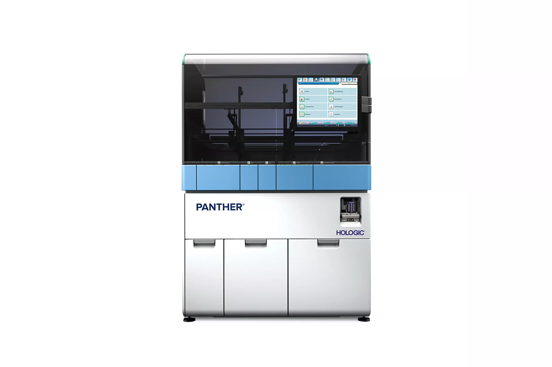 Système Panther sur fond blanc