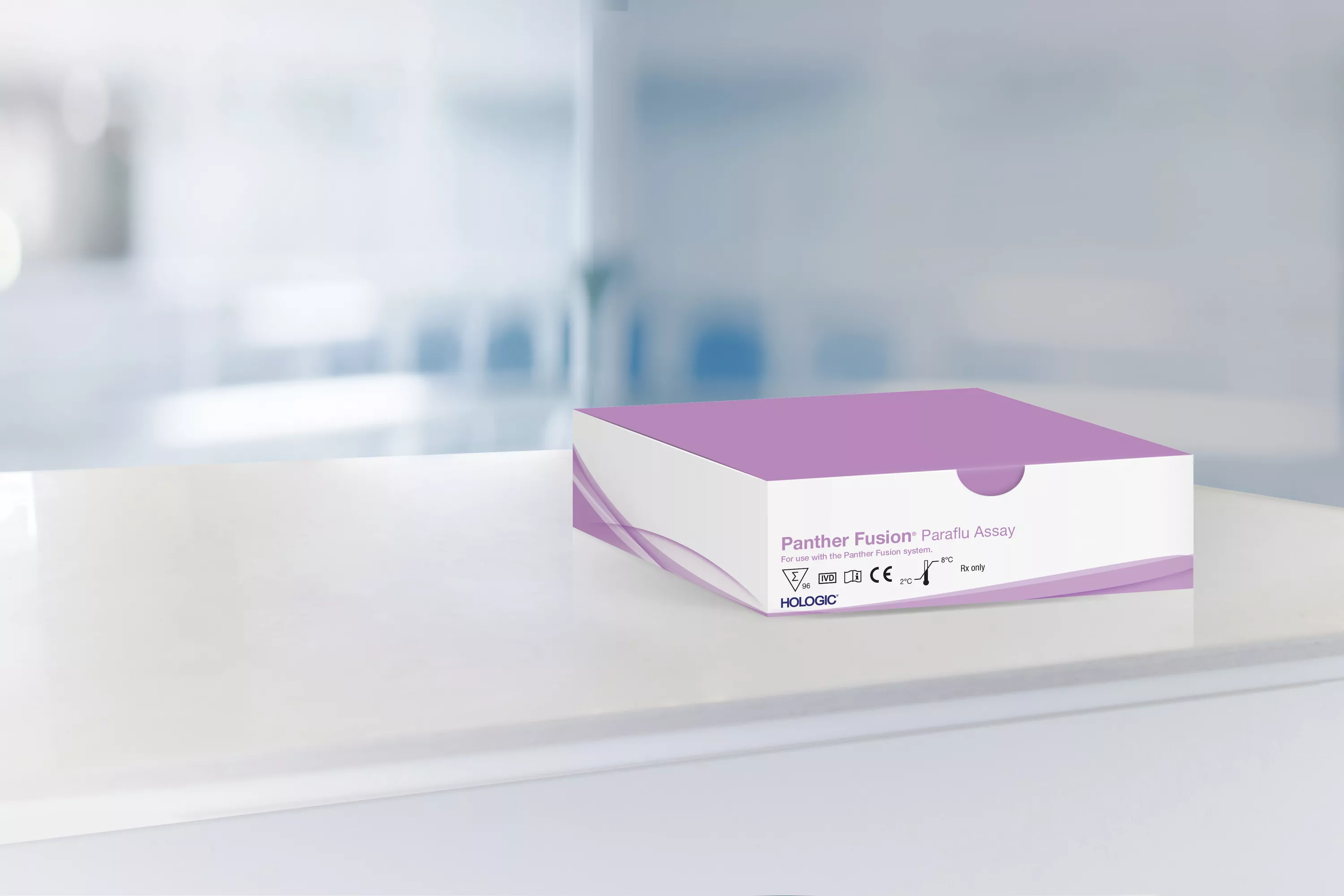 Boîte de tests dans un laboratoire