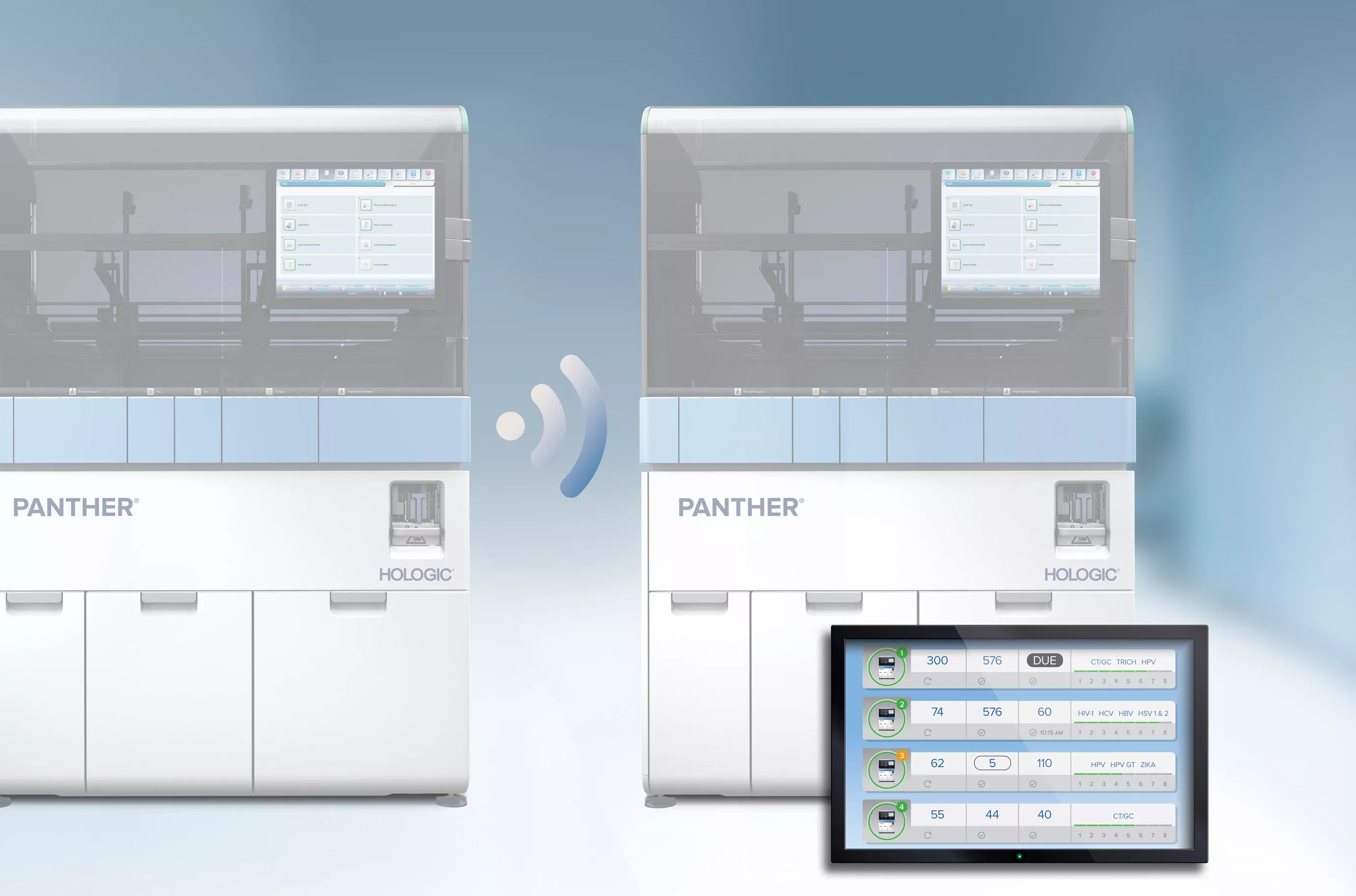 Panther Link dans un laboratoire.